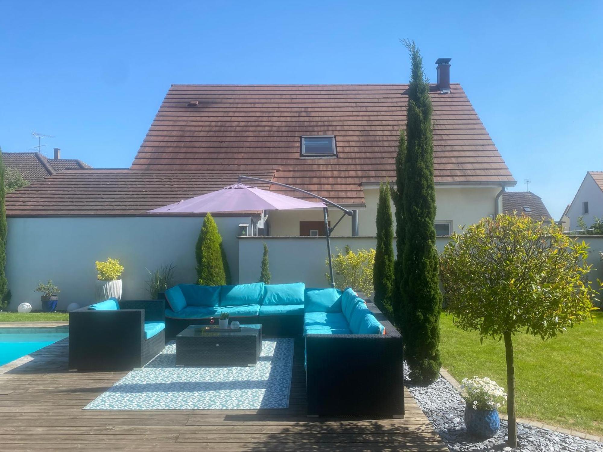 Maison D'Architecte Situee Sur La Route Des Vins Шатенуа Екстер'єр фото